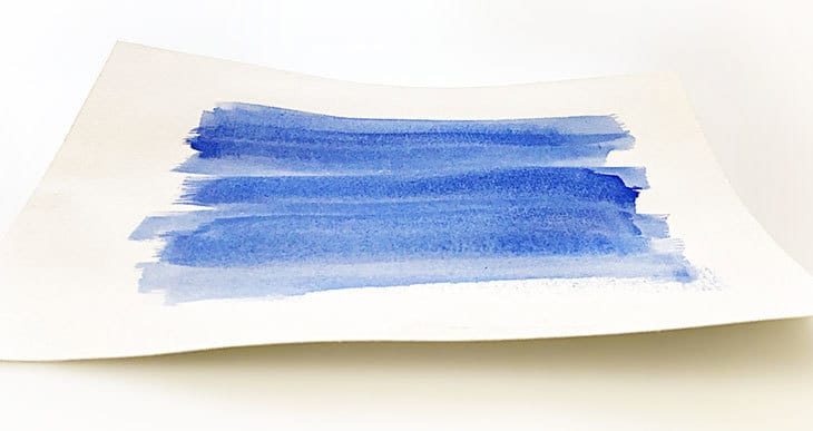 ways to stretch watercolor paper