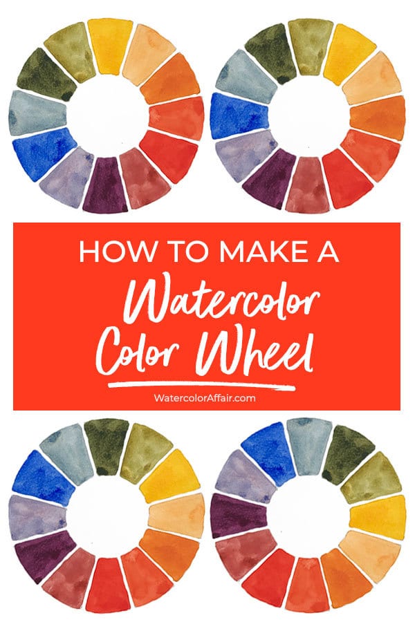 how-to-make-a-watercolor-wheel-pin01 Make your own color wheel with this easy to follow watercolor tutorial