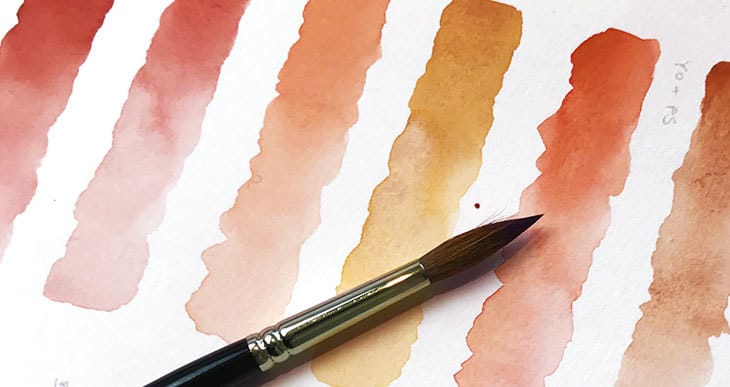 watercolor skin tone