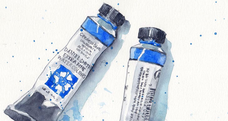 how to read watercolor labels