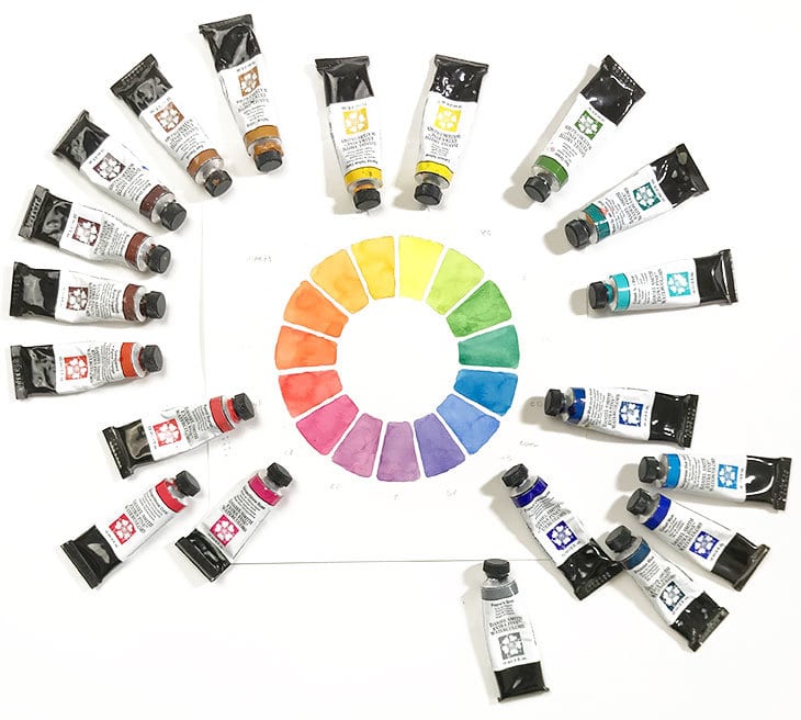 Guide to recommended watercolor palette colors - Watercolor Affair