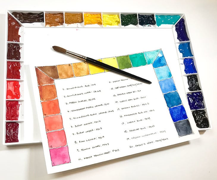 palette color chart