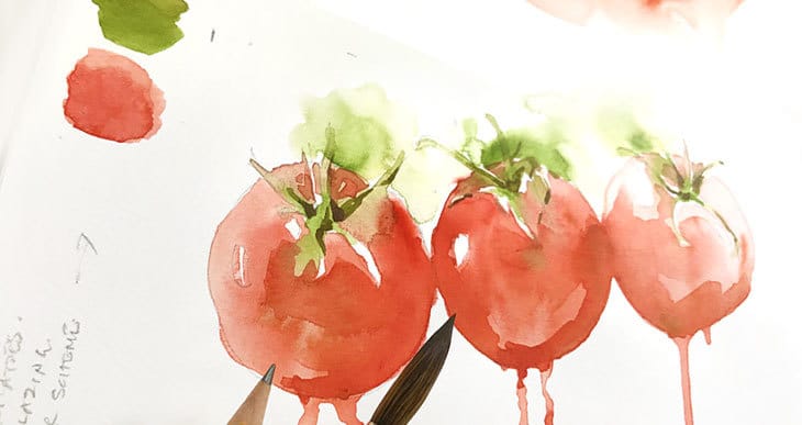 Why you should Start Sketching in Watercolor (Ideas & Tips for Beginners)