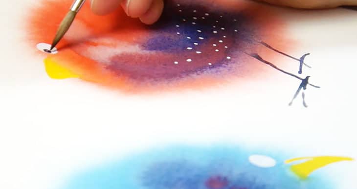 10 watercolor painting ideas