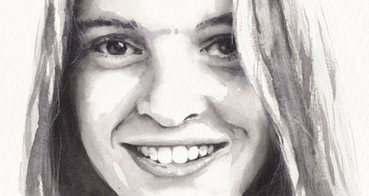 easy watercolor portraits