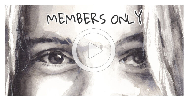 Members Only Easy Watercolor Portraits