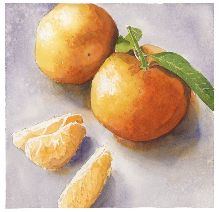 watercolor still life painting tutorial