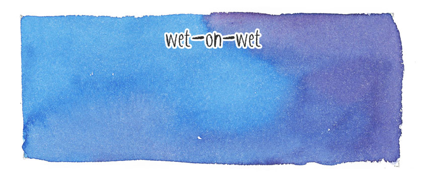 wet on wet example