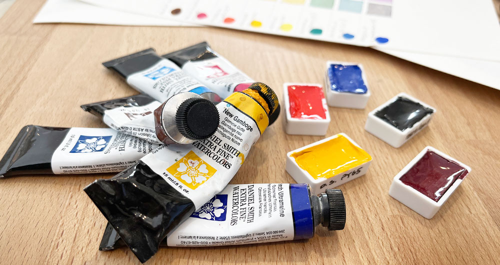 What Is The Difference Between Watercolors In PANS, TUBES & LIQUID  Watercolors 