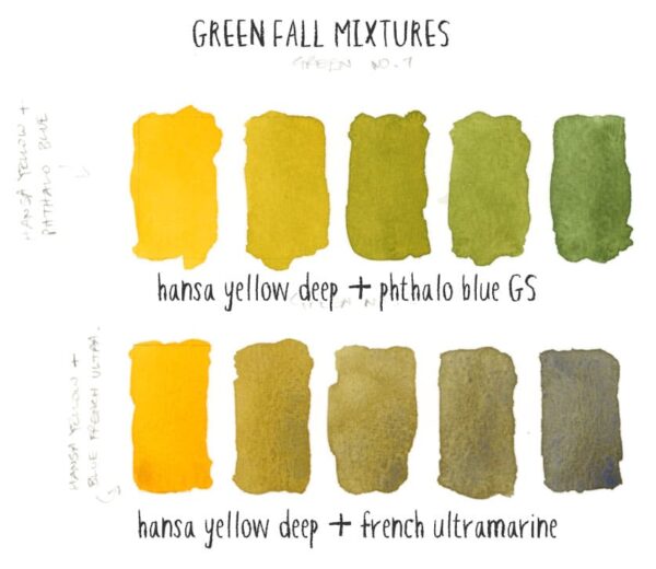 Mixing a Fall Color Palette (Keys to Success)