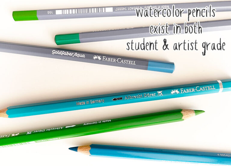 What Are Watercolor Pencils? (Best of Both Mediums?) Watercolor Affair