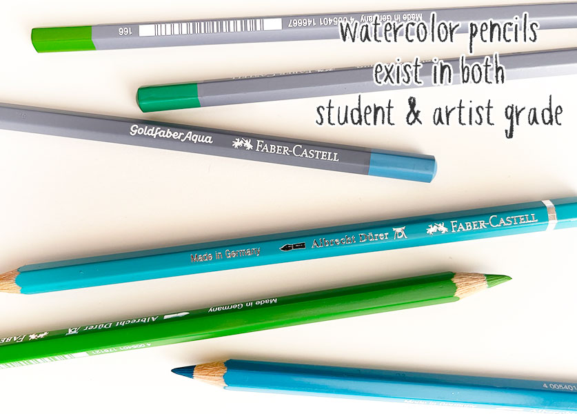 Colored Pencil vs Watercolor Pencil: What's the difference?