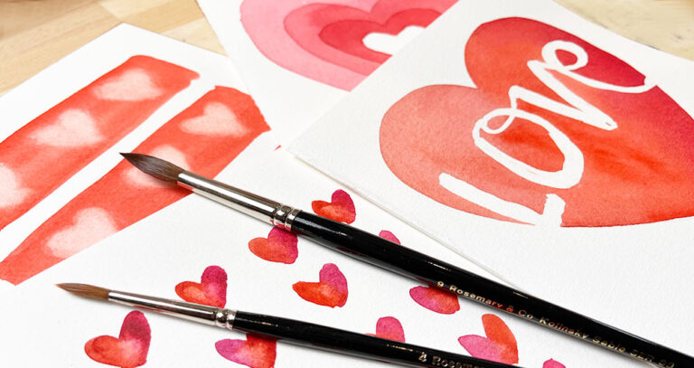 Valentine Painting Ideas (Easy Step by Step Tutorials!)