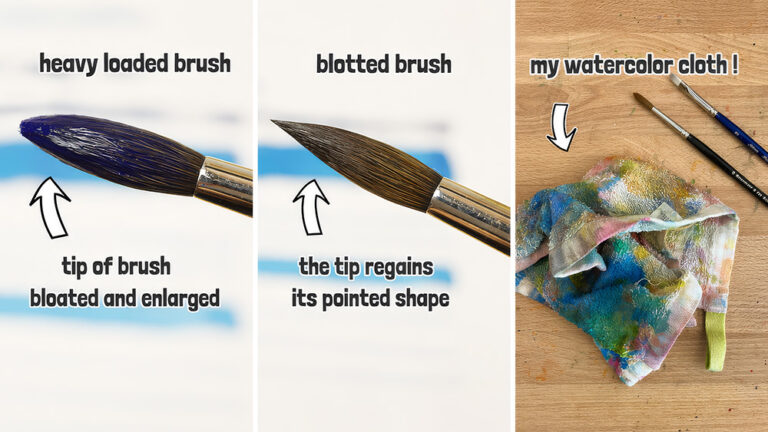 The #1 Thing Ruining Your Watercolor Brush Strokes
