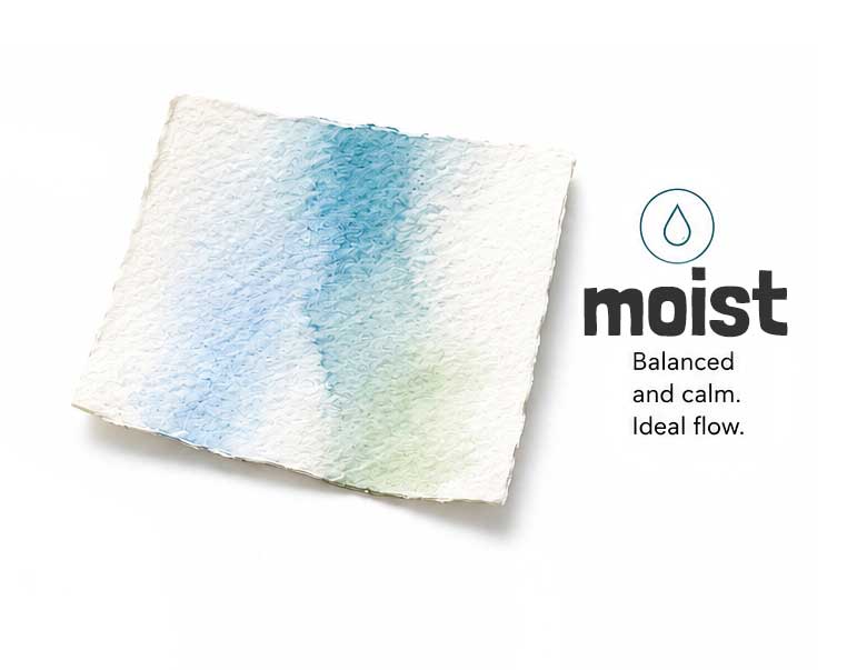 moist paper stage