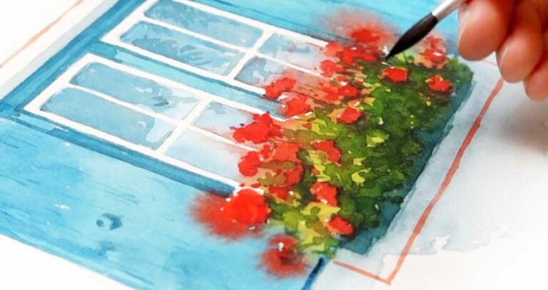 How to Make Watercolors GLOW with This Trick!